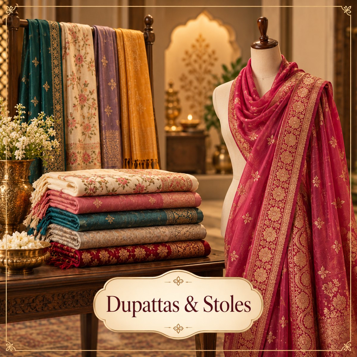 Dupattas & Stoles